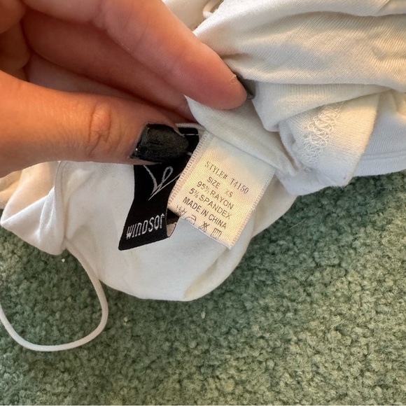 Windsor tube top - white - Picture 5 of 7